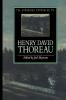 The Cambridge Companion to Henry David Thoreau