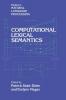 Computational Lexical Semantics