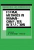 Formal Methods in Human-Computer Interaction