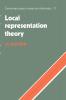 Local Representation Theory