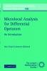 Microlocal Analysis for Differential Operators