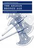 The Aegean Bronze Age