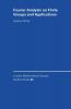 Fourier Analysis on Finite Groups and Applications