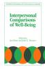 Interpersonal Comparisons of Well-Being