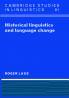 Historical Linguistics and Language Change
