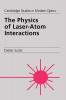 The Physics of Laser-Atom Interactions