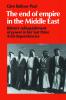 The End of Empire in the Middle East