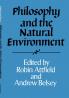 Philosophy and the Natural Environment