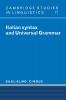 Italian Syntax and Universal Grammar