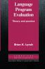 Language Program Evaluation