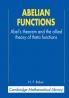 Abelian Functions