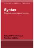 Syntax
