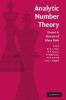Analytic Number Theory
