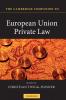The Cambridge Companion to European Union Private Law