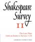 Shakespeare Survey with Index 1-10