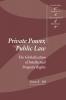 Private Power Public Law