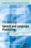 Intro Speech Language Processing