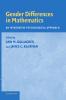 Gender Differences in Mathematics