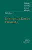 Letters on the Kantian Philosophy