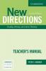 New Directions Teacher's Manual