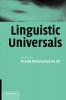 Linguistic Universals