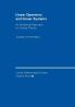 Linear Operators and Linear Systems