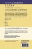 The Cambridge Introduction to T. S. Eliot