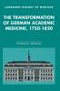 The Transformation of German Academic Medicine             1750-1820