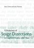 A Dictionary of Stage Directions in English Drama 1580-1642