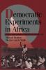 Democratic Experiments in Africa