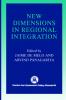 New Dimensions in Regional Integration