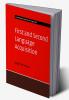 First and Second Language Acquisition