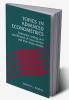 Topics in Advanced Econometrics