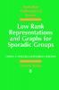 Low Rank Representations and Graphs for Sporadic Groups