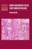 Crime and Mentalities in Early Modern England