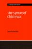The Syntax of Chichewa