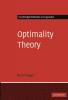 Optimality Theory