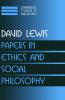 Papers in Ethics and Social Philosophy