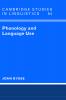 Phonology and Language Use