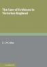 The Law of Evidence in Victorian England