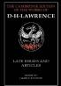 D. H. Lawrence
