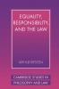Equality Responsibility and the Law