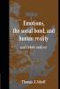 Emotions the Social Bond and Human Reality