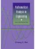 Mathematical Analysis in Engineering