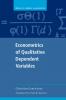 Econometrics of Qualitative Dependent Variables
