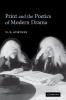 Print and the Poetics of Modern Drama