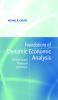 Foundations Dynamic Economic Anly