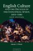 English Culture and the Decline of the Industrial Spirit 1850 1980