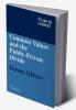 Common Values and the Public-Private Divide