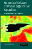 Numerical Solution of Partial Differential Equations